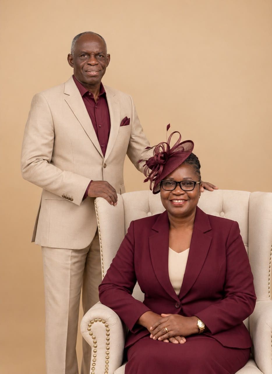 Rev. & Pastor Mrs. MOMOH, fondateurs de Champions Schools.